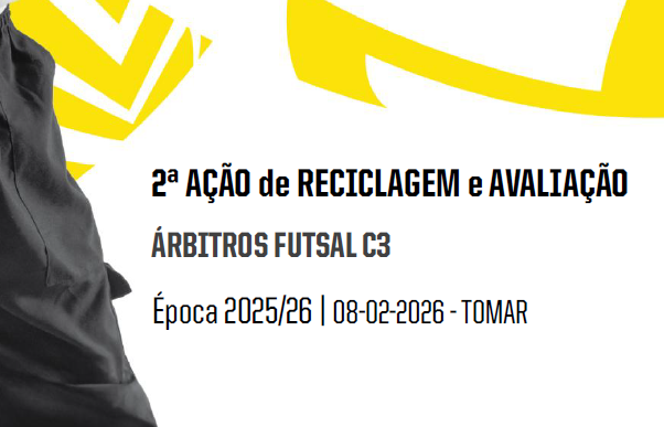 Árbitros AF Setúbal na ARA C3 de futsal